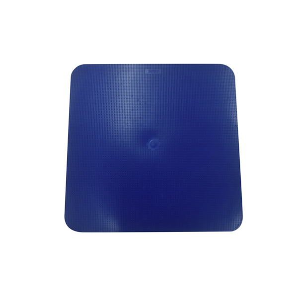 Marqueurs d'entraînement carrés plats de 9 et 14 pouces | Tapis de sol sportifs multi-tailles | Marqueurs d'agilité carrés à code couleur