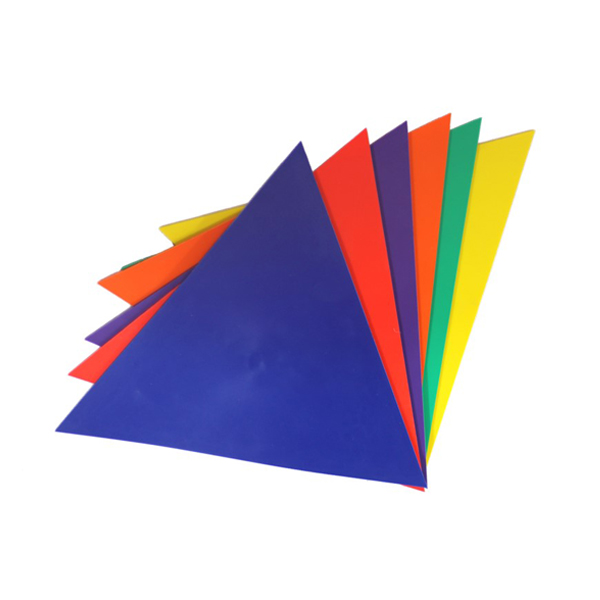 Triangles de signalisation / Triangles d'agilité / Triangles d'entraînement antidérapants