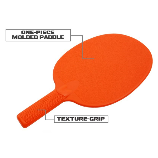 Raquettes de tennis de table en plastique PP / Raquettes de tennis de table colorées