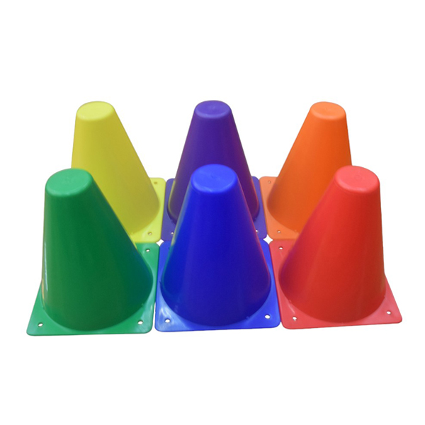 Cônes d'entraînement d'agilité polyvalents, multi-tailles et multi-couleurs | Cônes de marquage sportif