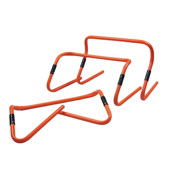 2-in-1 Adjustable Speed & Agility Hurdle | Bi-Directional Base for Dual Height Settings | AT233