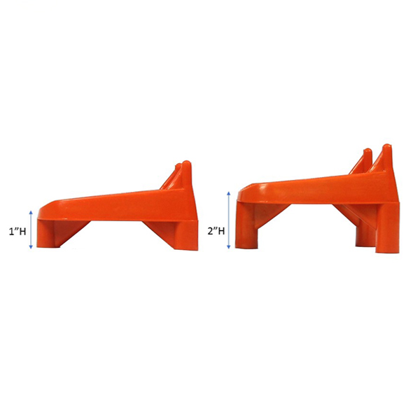 Ensemble de supports de tir multisports orange | Supports de ballons de football résistants pour l'entraînement et l'exposition | Supports de tir pour ballons de football de toutes tailles
