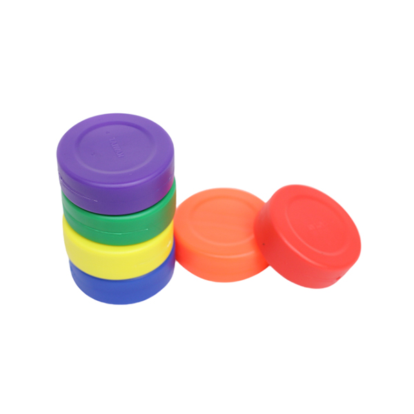 Palets d'entraînement multicolores en plastique PE (7 cm) - Lot de 6 | Disques d'agilité plats et résistants, parfaits pour les exercices sportifs et les jeux d'enfants
