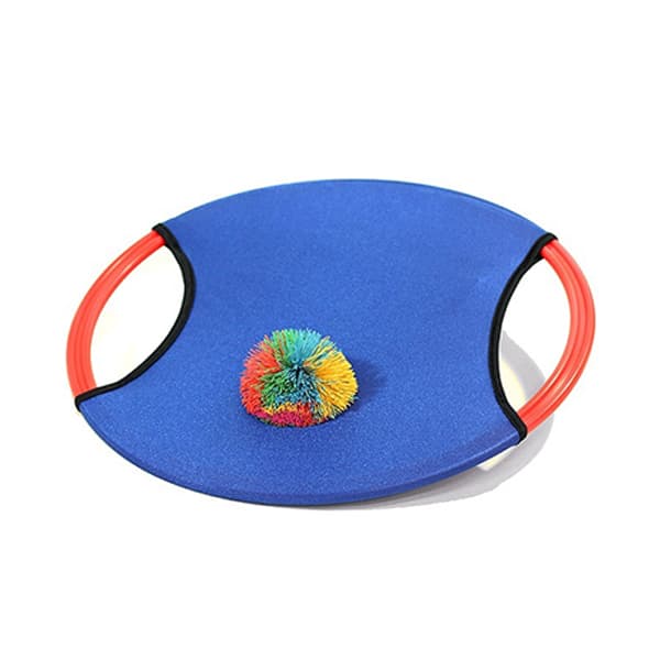 Balle en caoutchouc extensible (11 cm) – Balle anti-stress tactile à picots pour enfants, thérapie et jeu