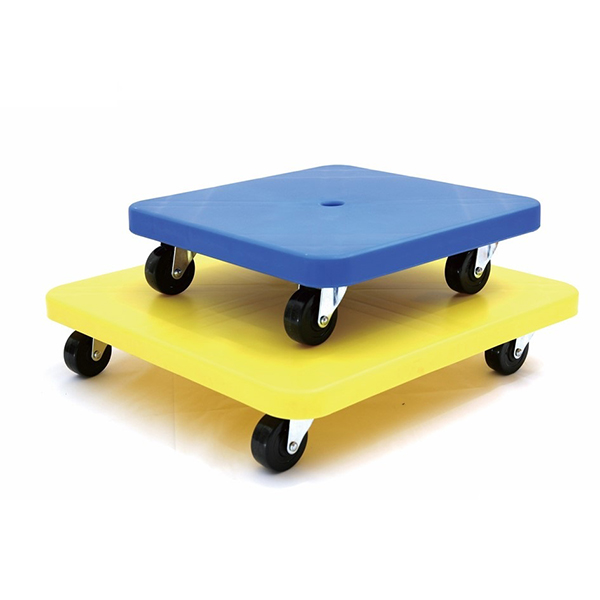 Trottinette sans guidon en PP avec roues de 5 cm (2 pouces) – Trottinette en plastique durable pour enfants et adultes 30 cm (12 pouces)