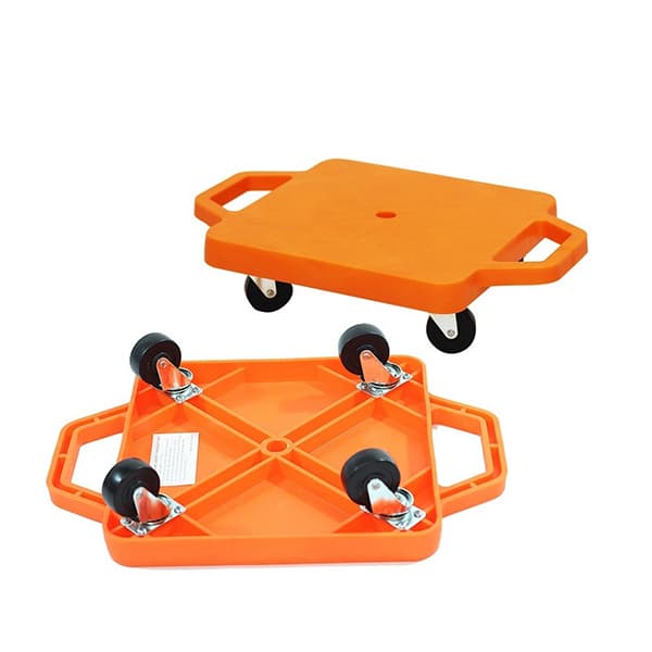 Trottinette en PP avec poignées en forme de diamant et roues de 5 cm (2 pouces) en PP – Équipement de gym et d'EPS pour enfants 30 cm (12 pouces)